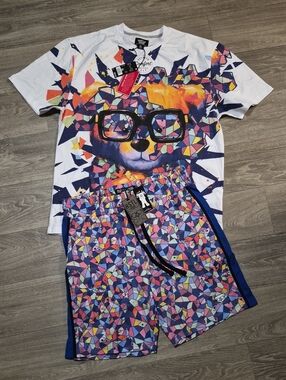 Hustle Gang Matching Short Set